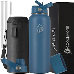 Cool'NMore Stainless Steel Thermos Bottle BPA F...