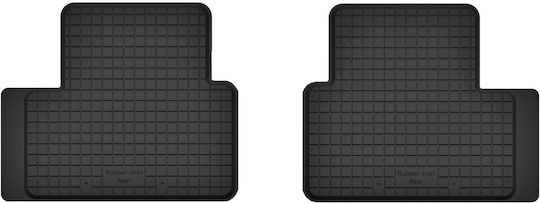 Car Rubber Mats Rear 2 Pcs Universal Fiat Punto Ii Hatchback 1999-2010