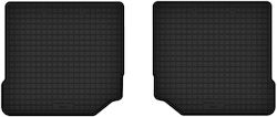 Car Rubber Mats Rear 2 Pcs Universal Audi 90 B3 Sedan 1986-1991