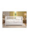 Dimcol Baby Crib Cotton Fitted Sheet Giraffe 599 White 70x140cm