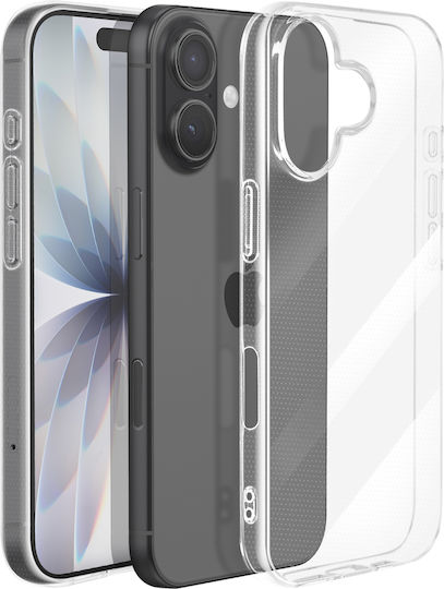 Mayaxess Case Iphone 17 Shockproof Soft Silicone Reinforced Edges Transparent