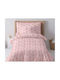 Astron Italy Single Cotton Sheets Set with Elastic Band Fairytale Girls Pink 100x200cm 3 Pieces