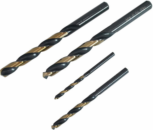 AWTools Set 10 Burghie HSS Pentru Metal