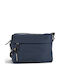 Fabric Women's Shoulder Bag Blue