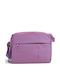 Fabric Women's Shoulder Bag Purple