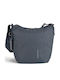 Fabric Women's Shoulder Bag Blue