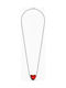 Sharks Bay Clothing Halskette mit Plan Herz Rote