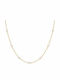 Bizou-Shop Rosary Necklace Made of Gold Plated Steel