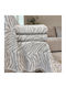 Linea Home Savanna Sofa Throw 2 Seater 180x240cm Mocha