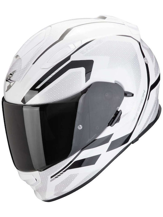 Scorpion Exo 491 Kripta Matt Black-Silver Motor...