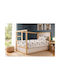Dimcol Single Cotton Sheets Set Animal Grand Prix 589 White-Blue 160x240cm 2pcs