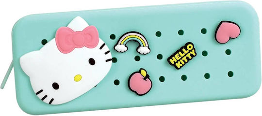 Gim Hello Kitty Κασετίνα από Σιλικόνη Γαλάζια