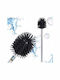 Vilde Inox Toilet Brush Black