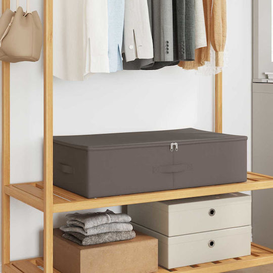 vidaXL Fabric Clothes Storage Box in Gray Color 70x40x18cm 6 Pieces