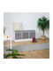 Mobilier Hol cu Bancă White/Gri 102x32x46 cm