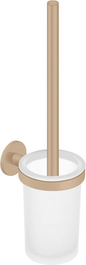 Sanco Metallic Brown Bathroom Toilet Brush