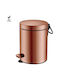Sanco Metallischer Badezimmer Behälter Soft Close 5lt Rote