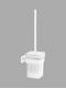 Sanco 91596-M101 Glas Toilettenbürste Bad Weiß