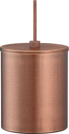 Sanco 190025-M26 Metallischer Badezimmer Behälter 5lt Kupfer