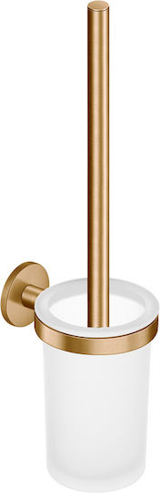 Sanco Glass Bronze Bathroom Toilet Brush