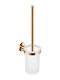 Sanco Metallische Toilettenbürste Badezimmer Bronze