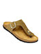Women's Flat Sandals Green Sienna-50301-Olive