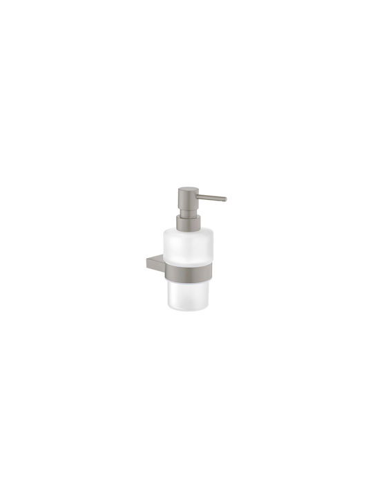 Sanco Academia Wandmontierter Spender Glas Grau