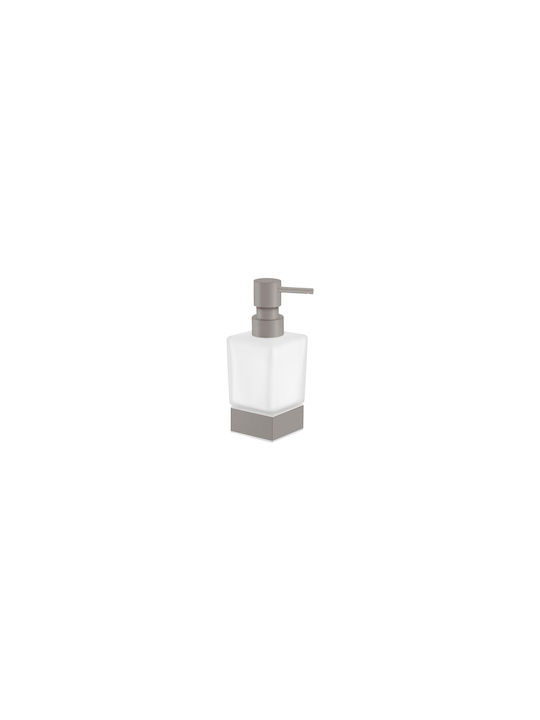 Sanco Badezimmer Spender Glas Grau
