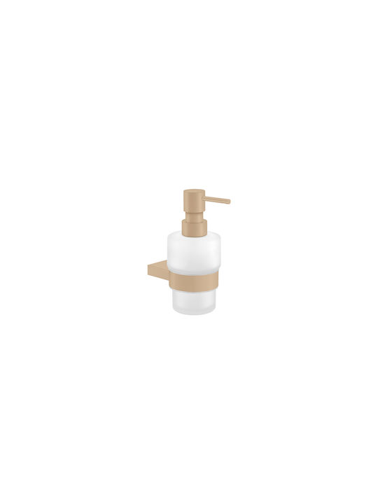 Sanco Academia Wandmontierter Spender Glas Braun