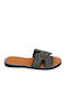 Damen Flache Sandalen Schwarz SM-MRS-F15-26SA