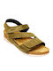 Women's Flat Sandals Green ALTEA-60113-Olive