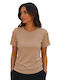 Women's Beige Blouse