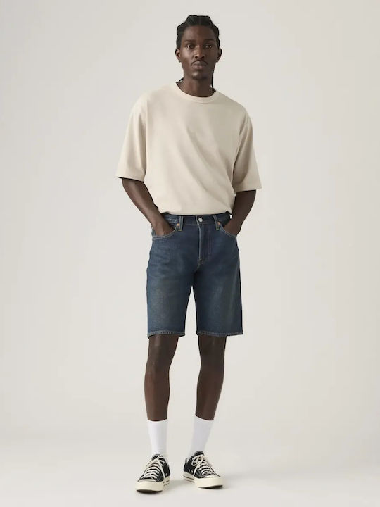 Levi's 405 Standard Men's Denim Bermuda Dark Blue