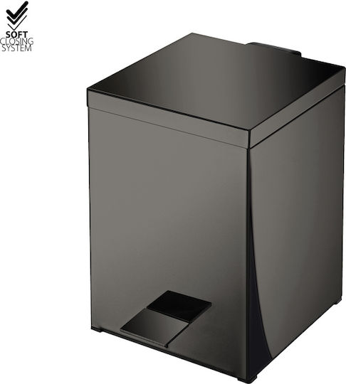 Sanco Metallisches Badezimmerkorb Soft Close 5lt