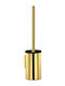 Sanco Metallische Toilettenbürste Badezimmer Gold