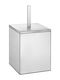 Sanco Inox Badezimmer Mülleimer 5lt Silber