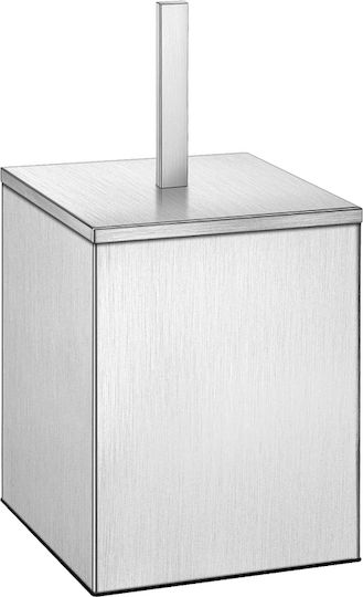 Sanco Inox Badezimmer Mülleimer 5lt Silber