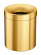 Sanco Metallisches Badezimmer Behälter 5lt Gold