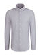 Long Sleeve Shirt in Narrow Fit Gray
