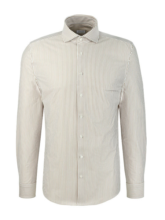 Seidensticker Long Sleeve Shirt in Narrow Fit B...