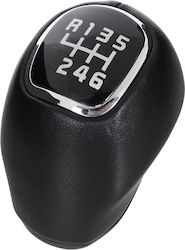 Hyundai I30 07-12 Gear Shift Knob Black Leather 6 Speed