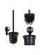 Vilde Metal Toilet Brush Black