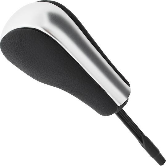 BMW 1 E81 E82 E87 E88 04-13 Manetă Schimbător Viteze Automată Neagră + Argintie Selector Scurt