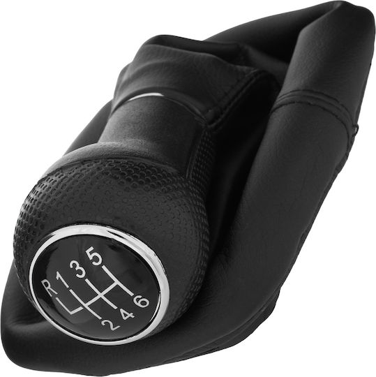 Vw Sharan 2000 Black Gear Shift Knob 6 Speeds + 23 Mm Boot Hole