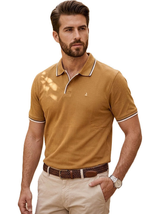 North Star Polo Μπλούζα Κάμελ North Star Polo Μπλούζα Κάμελ