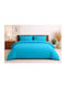 Glossier Set Coverlets Double Cotton Turquoise 220x240cm 3 Pieces
