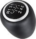 Opel Vectra C Fl 05-08 Gear Shift Knob 6 Speed Black Eco Leather