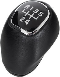 Hyundai Ix20 10-15 Black Leather 5 Speed Shift Knob