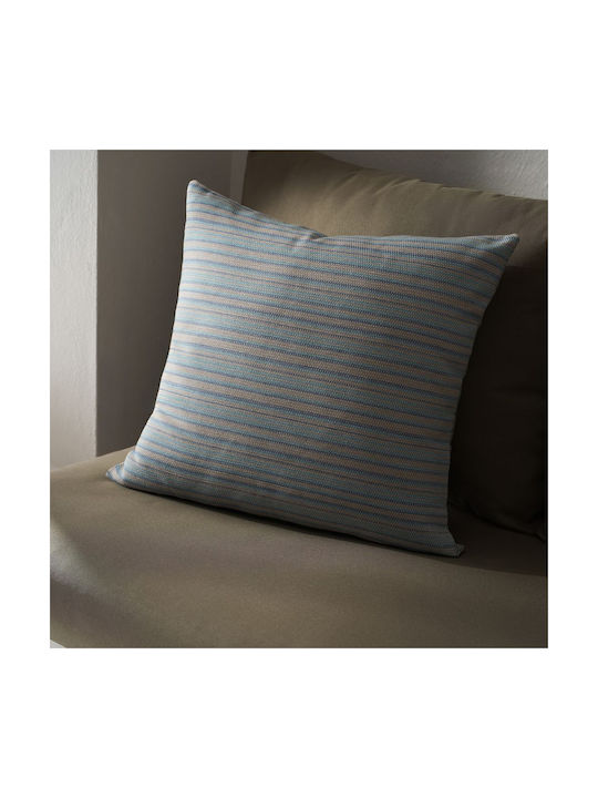 Gofis Home Nymeria Decorative Pillow Case in 100% Cotton Jean Blue 50x50cm