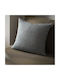 Gofis Home Nymeria Decorative Pillow Case in 100% Cotton Jean Blue 50x50cm
